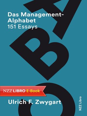 cover image of Das Management-Alphabet